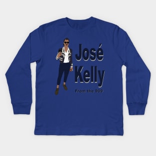 Joe Kelly José Mariachi Band Jacket at the WH Los Angeles Baseball Kids Long Sleeve T-Shirt